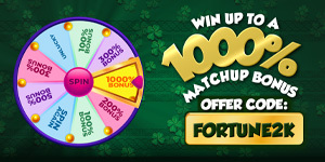 Win Up To 1000% Bonus